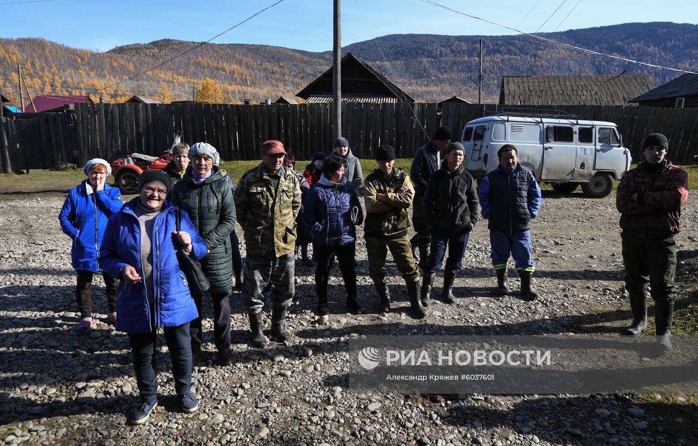 Село Алыгджер в Иркутской области