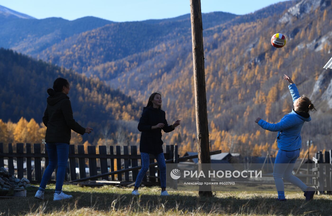 Село Алыгджер в  Иркутской области