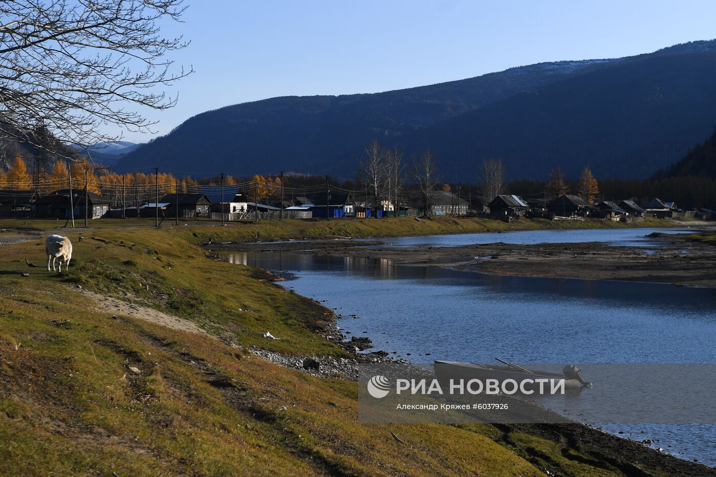 Село Алыгджер в  Иркутской области