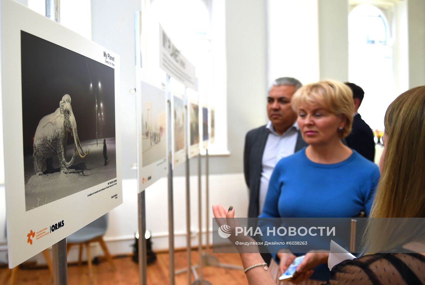 Открытие выставки победителей конкурса им. Андрея Стенина в Кейптауне