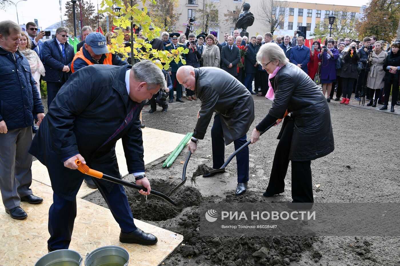 Открытие памятника А. С. Пушкину в Бресте