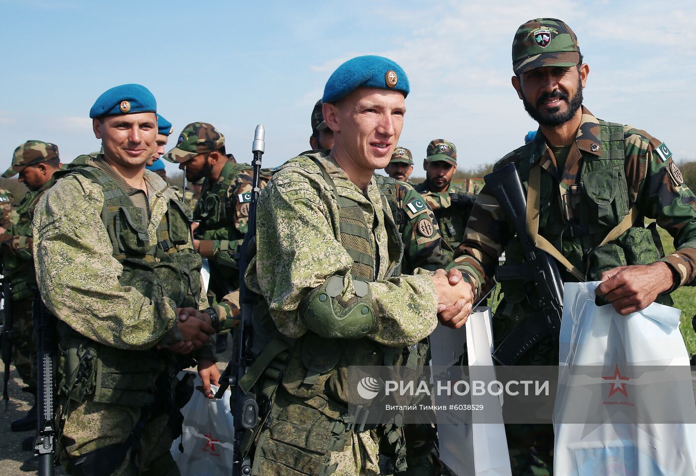 Совместные российско-пакистанские военные учения "Дружба"