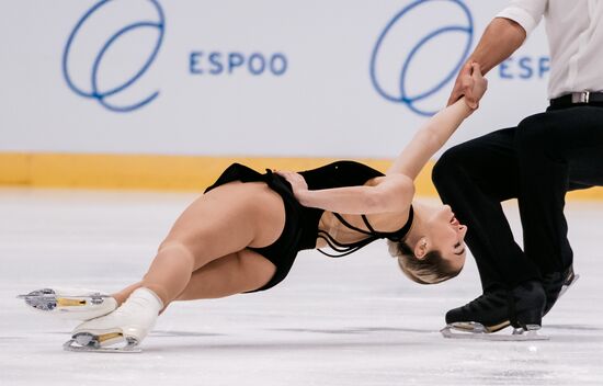 Фигурное катание. Finlandia trophy. Пары. Короткая программа