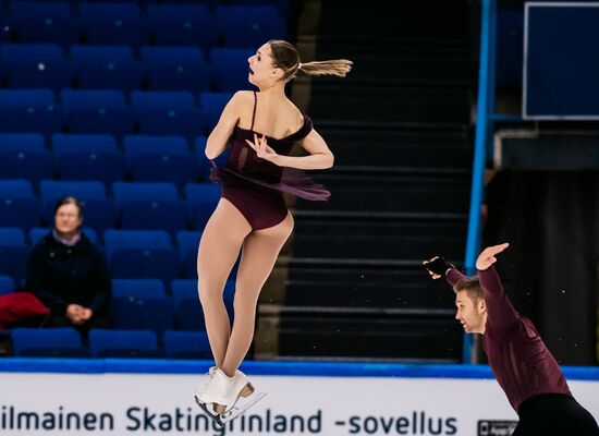 Фигурное катание. Finlandia trophy. Пары. Короткая программа