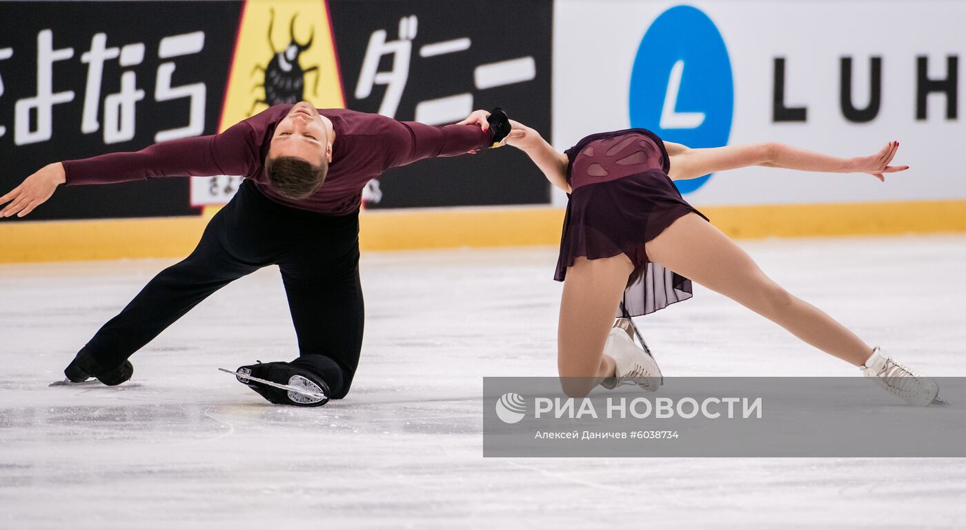 Фигурное катание. Finlandia trophy. Пары. Короткая программа