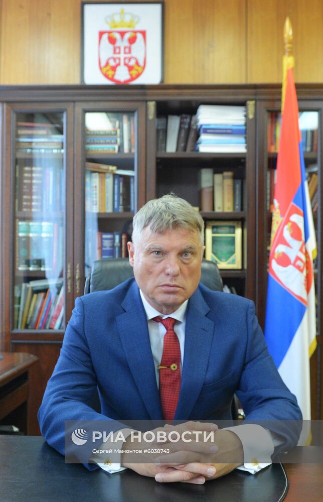 Интервью с новым послом Сербии в РФ 