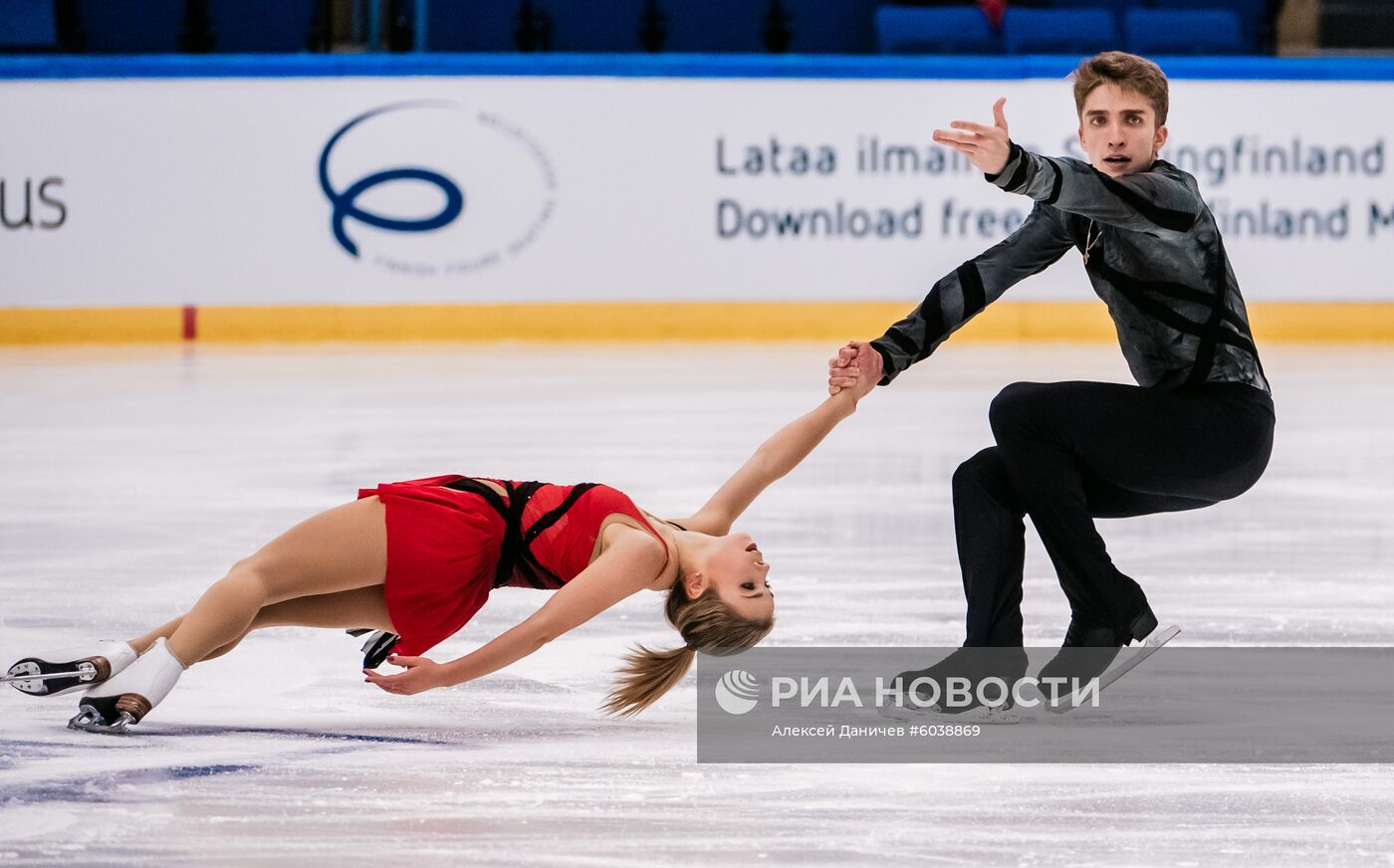 Фигурное катание. Finlandia trophy. Пары. Короткая программа