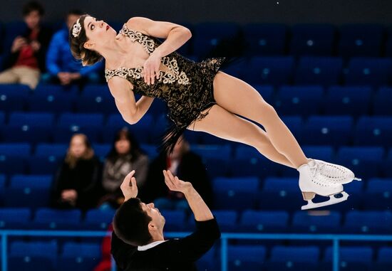 Фигурное катание. Finlandia trophy. Пары. Короткая программа