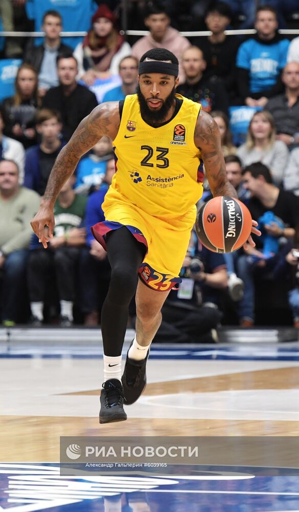 Баскектбол. Евролига. Матч "Зенит" - "Барселона"