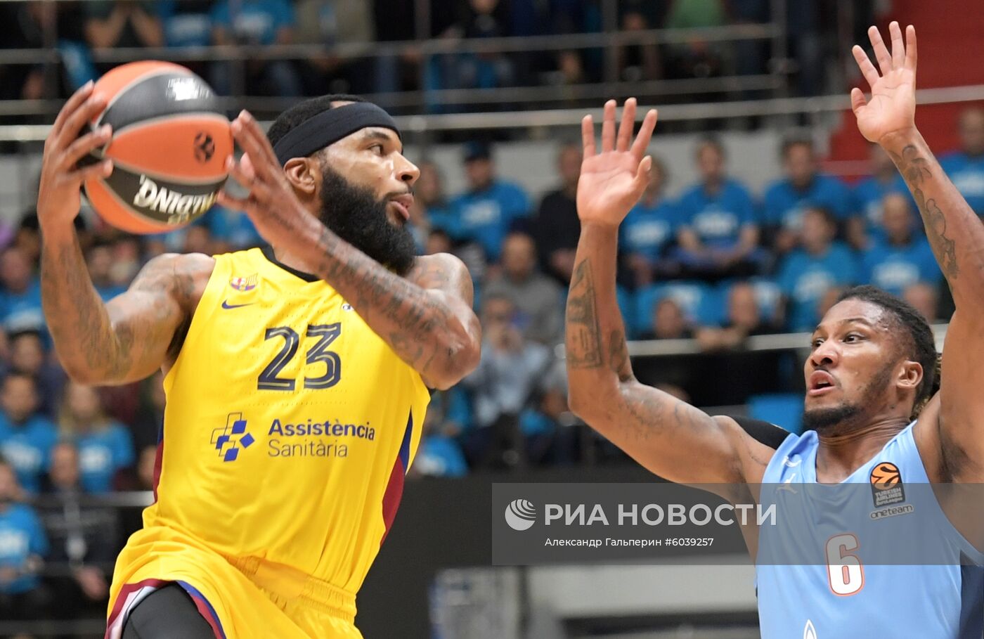 Баскектбол. Евролига. Матч "Зенит" - "Барселона"