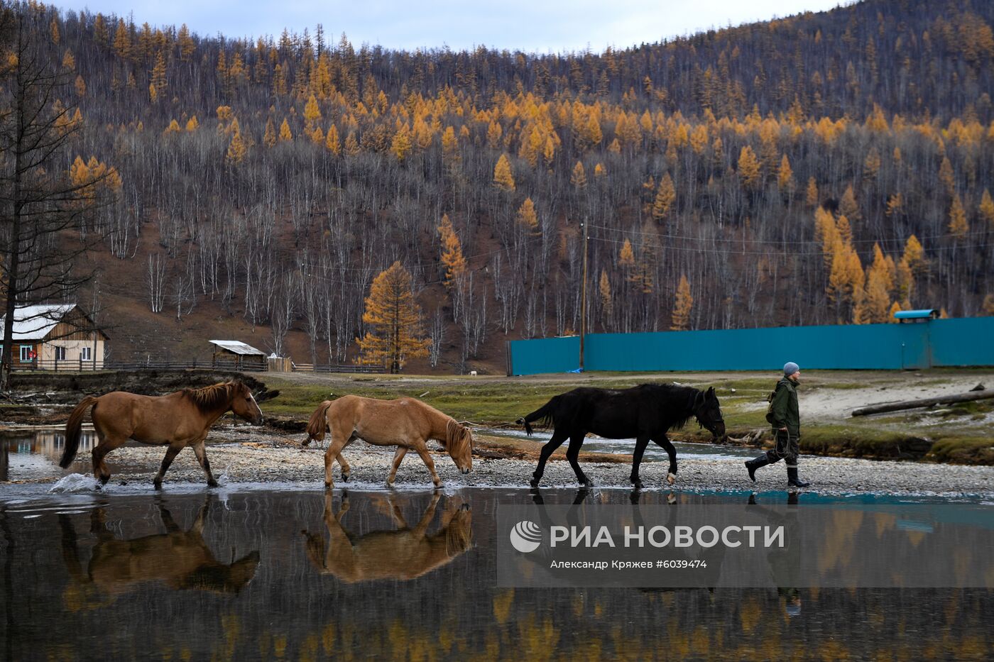 Село Алыгджер в Иркутской области