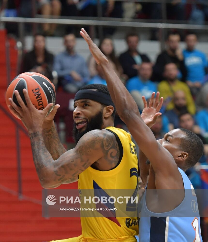 Баскектбол. Евролига. Матч "Зенит" - "Барселона"