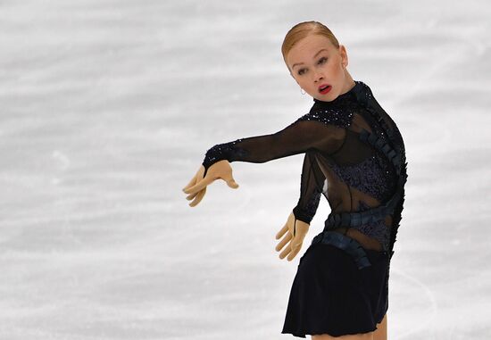 Фигурное катание. Finlandia trophy. Женщины. Короткая программа