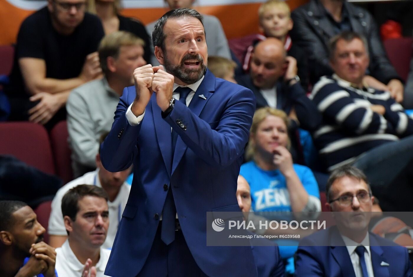 Баскектбол. Евролига. Матч "Зенит" - "Барселона"