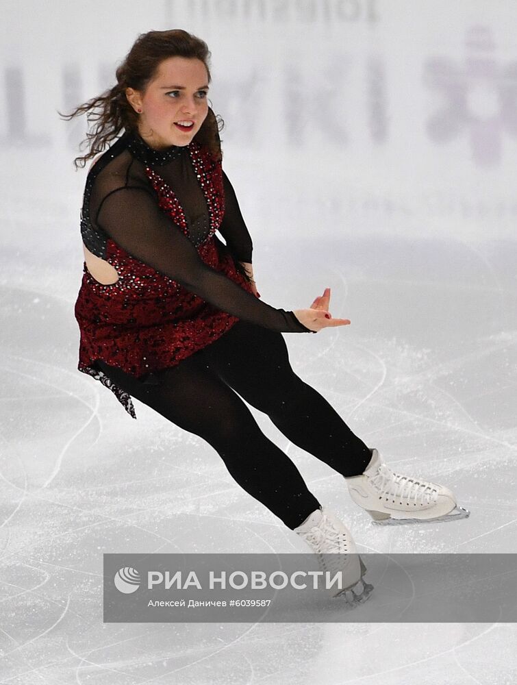 Фигурное катание. Finlandia trophy. Женщины. Короткая программа