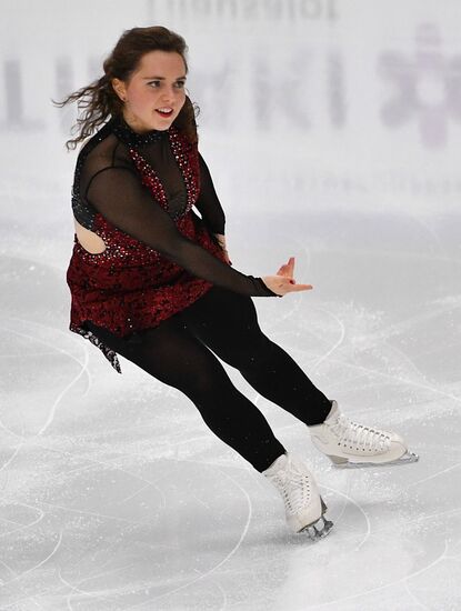 Фигурное катание. Finlandia trophy. Женщины. Короткая программа