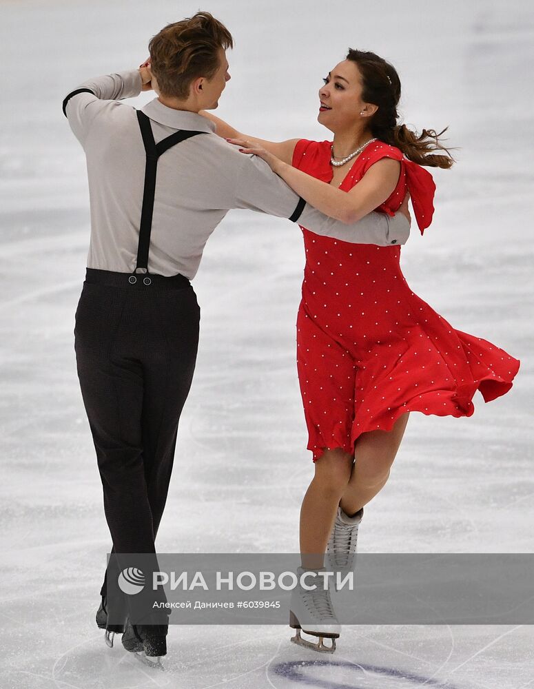 Фигурное катание. Finlandia trophy. Танцы. Ритмический танец