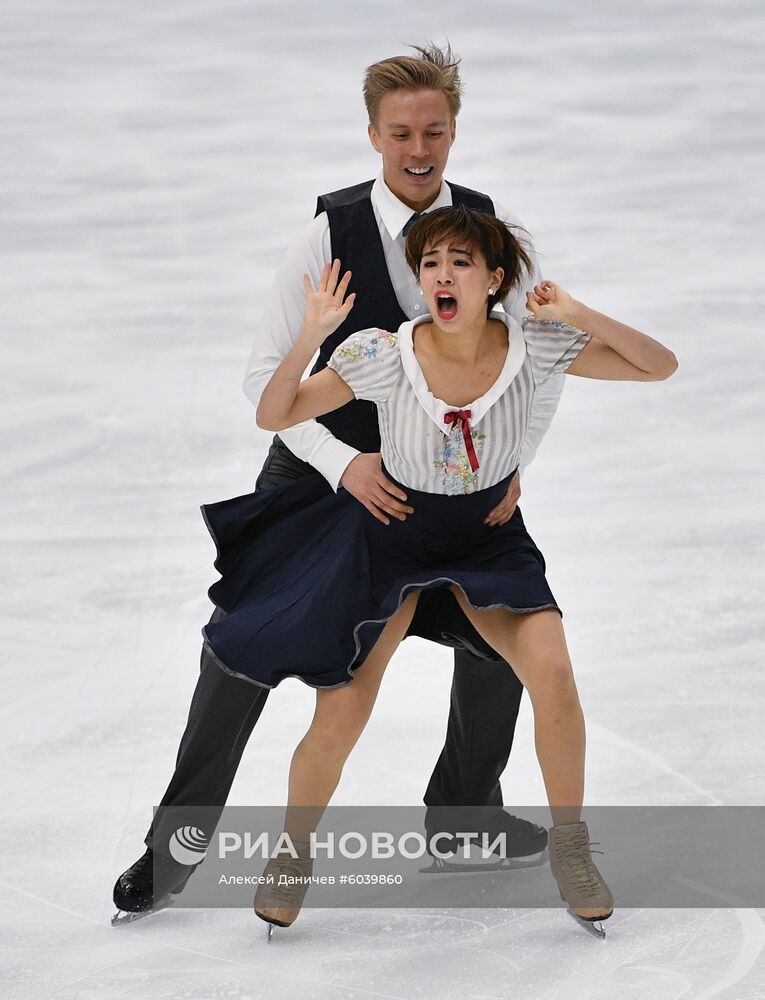 Фигурное катание. Finlandia trophy. Танцы. Ритмический танец