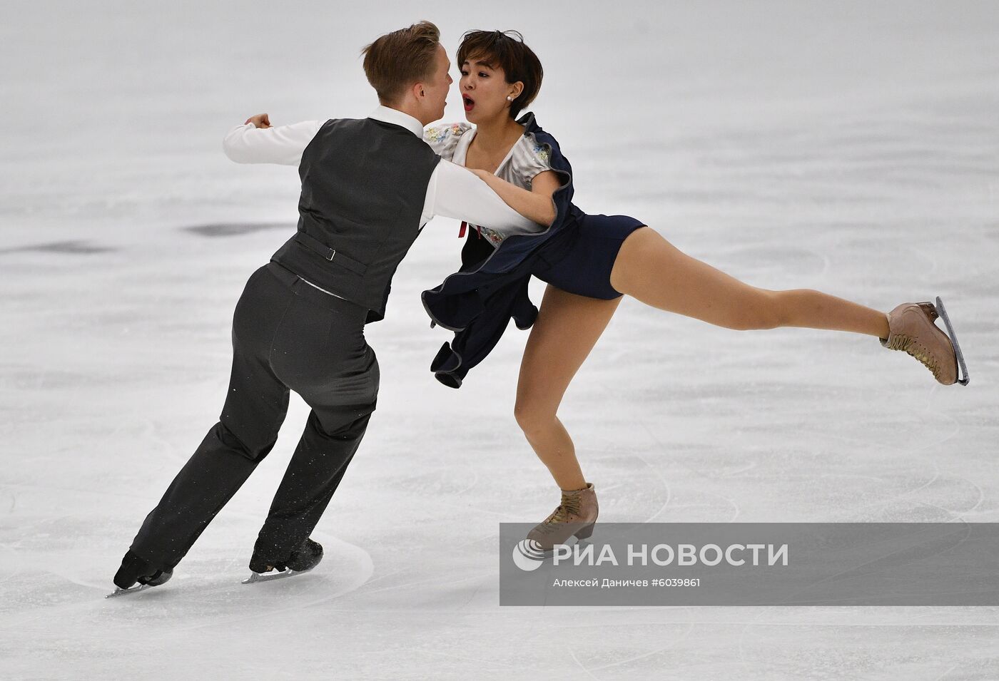 Фигурное катание. Finlandia trophy. Танцы. Ритмический танец