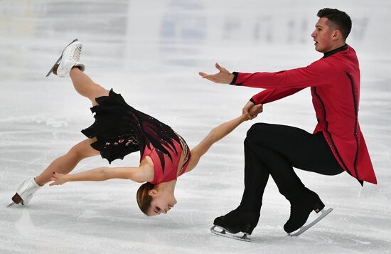 Фигурное катание. Finlandia trophy. Пары. Произвольная программа