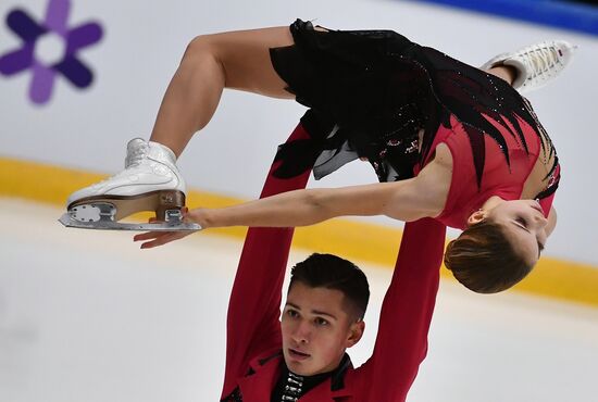 Фигурное катание. Finlandia trophy. Пары. Произвольная программа