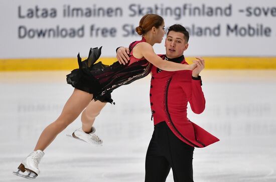 Фигурное катание. Finlandia trophy. Пары. Произвольная программа