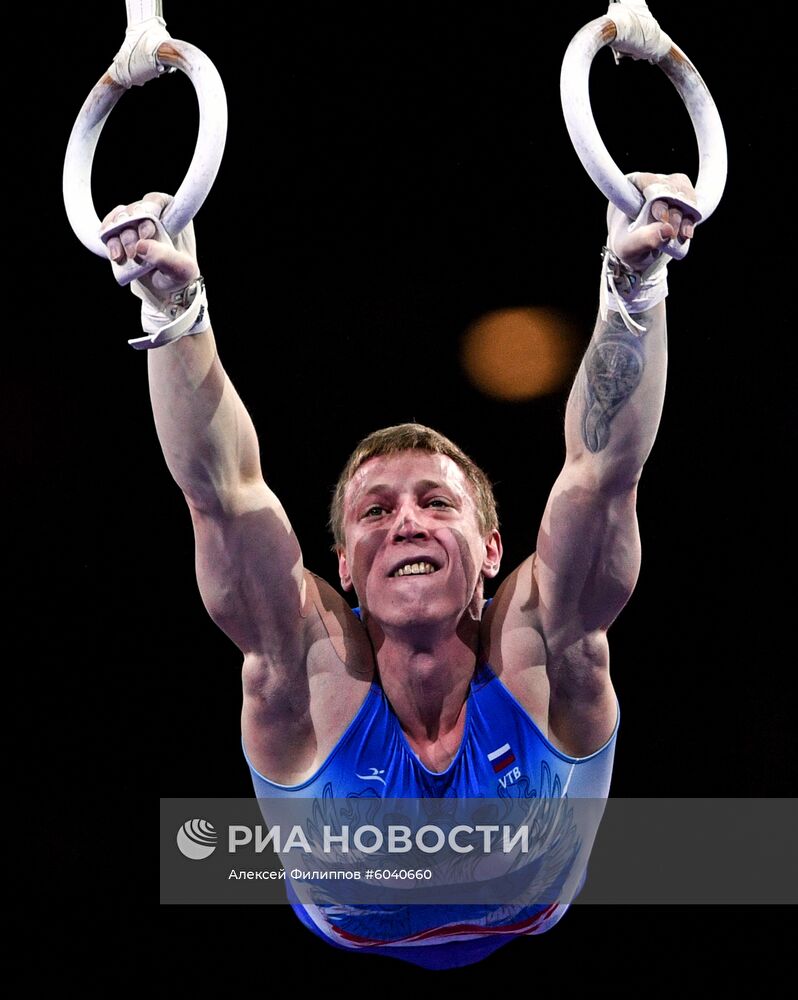 Спортивная гимнастика. Чемпионат мира. Отдельные снаряды. Первый день