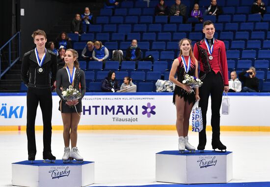 Фигурное катание. Finlandia trophy. Пары. Произвольная программа