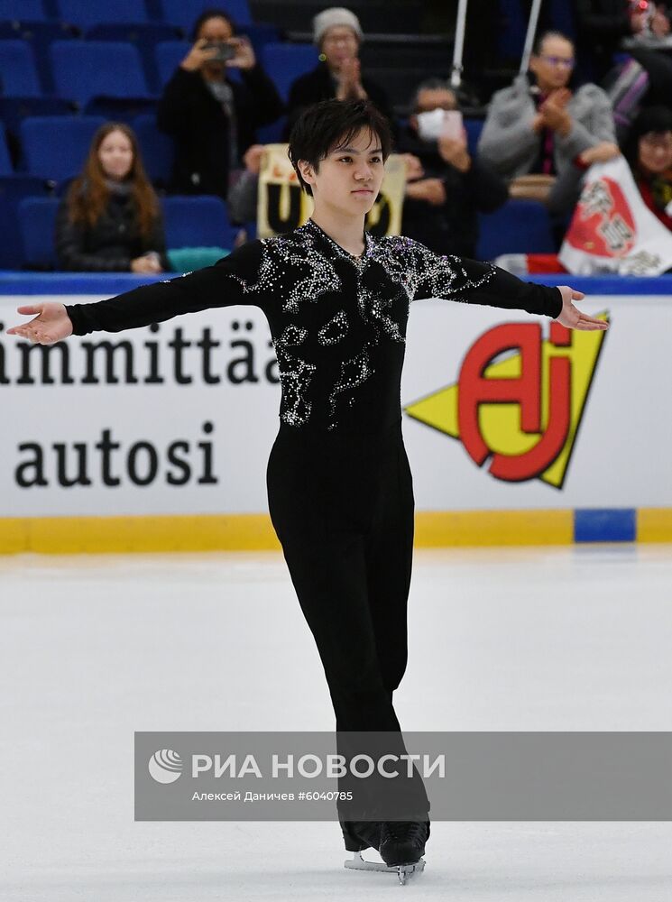 Фигурное катание. Finlandia trophy. Мужчины. Произвольная программа