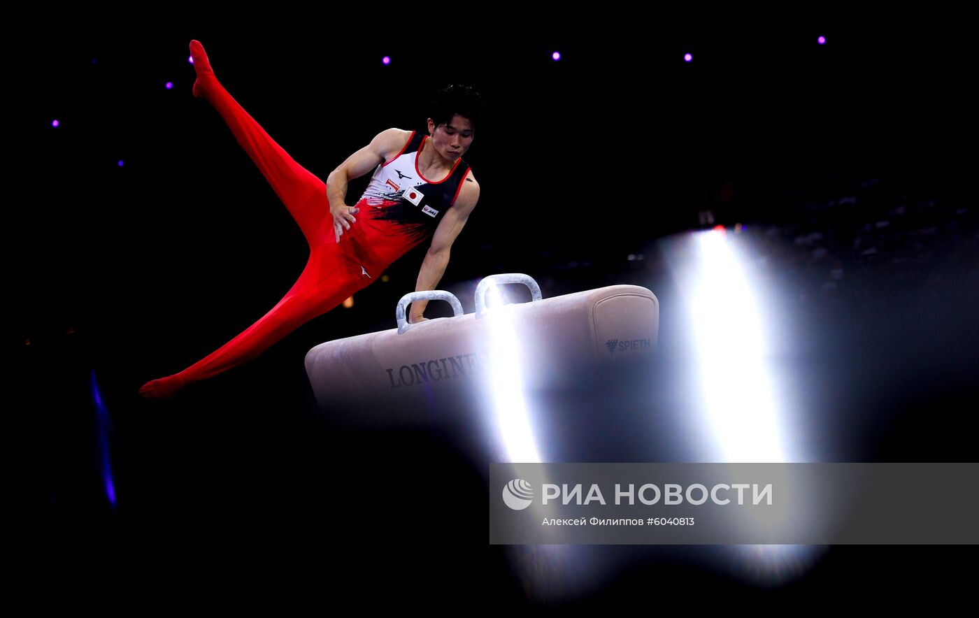 Спортивная гимнастика. Чемпионат мира. Отдельные снаряды. Первый день