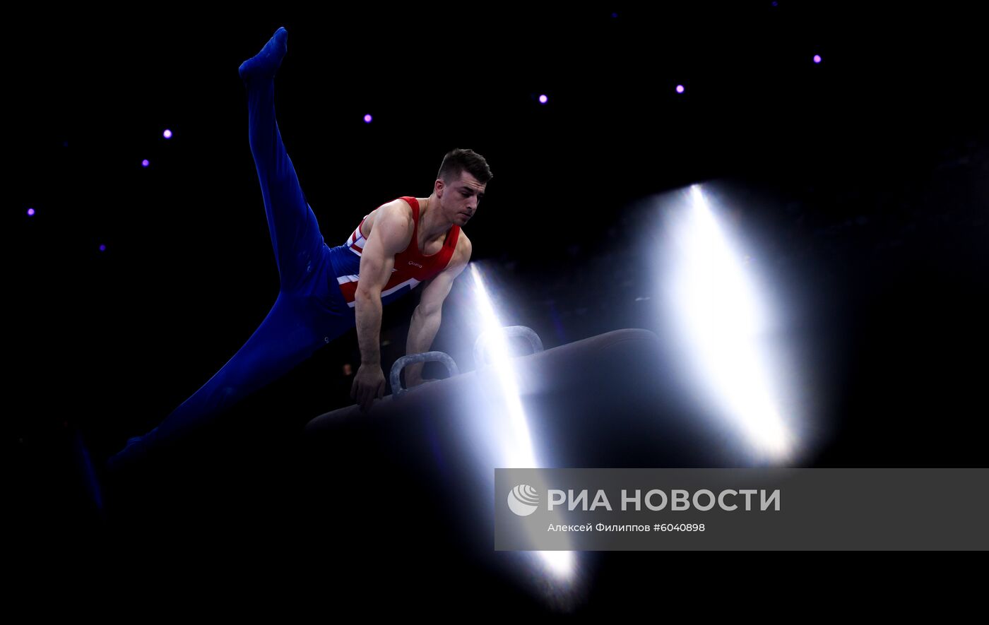 Спортивная гимнастика. Чемпионат мира. Отдельные снаряды. Первый день