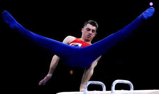 Спортивная гимнастика. Чемпионат мира. Отдельные снаряды. Первый день