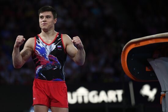 Спортивная гимнастика. Чемпионат мира. Отдельные снаряды. Второй день