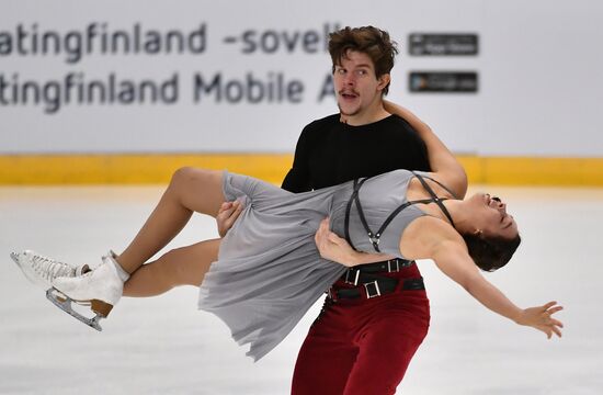 Фигурное катание. Finlandia trophy. Танцы. Произвольная программа