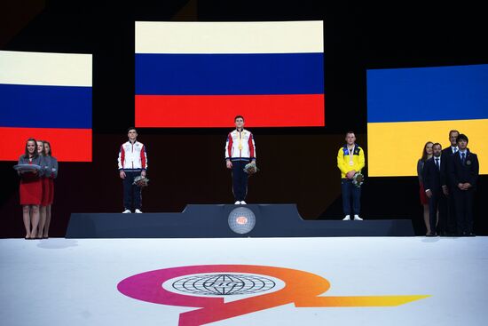 Спортивная гимнастика. Чемпионат мира. Отдельные снаряды. Второй день