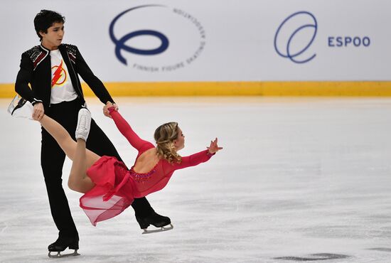 Фигурное катание. Finlandia trophy. Танцы. Произвольная программа