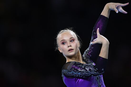 Спортивная гимнастика. Чемпионат мира. Отдельные снаряды. Второй день