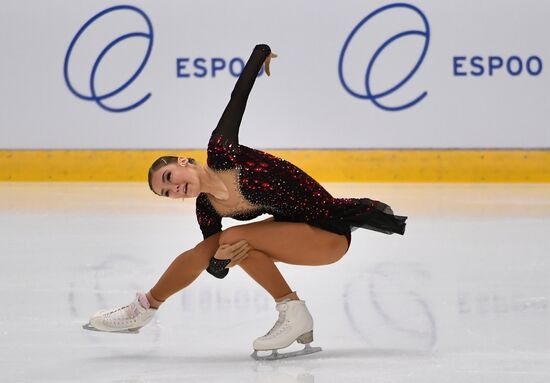 Фигурное катание. Finlandia trophy. Женщины. Произвольная программа