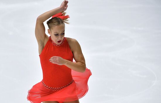 Фигурное катание. Finlandia trophy. Женщины. Произвольная программа