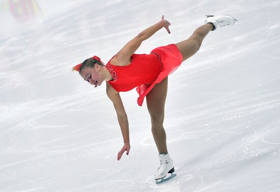 Фигурное катание. Finlandia trophy. Женщины. Произвольная программа