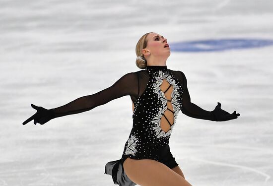 Фигурное катание. Finlandia trophy. Женщины. Произвольная программа