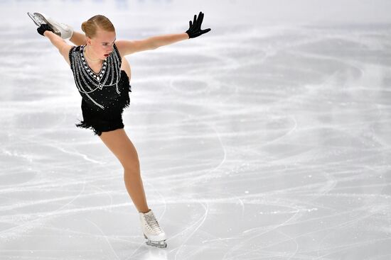 Фигурное катание. Finlandia trophy. Женщины. Произвольная программа