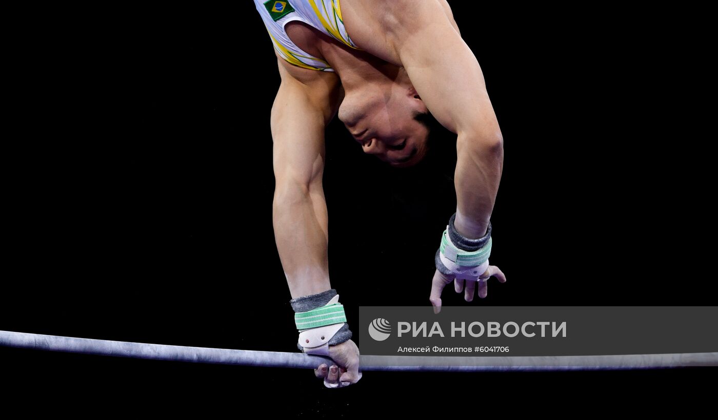 Спортивная гимнастика. Чемпионат мира. Отдельные снаряды. Второй день