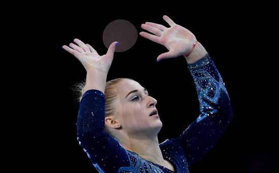 Спортивная гимнастика. Чемпионат мира. Отдельные снаряды. Второй день