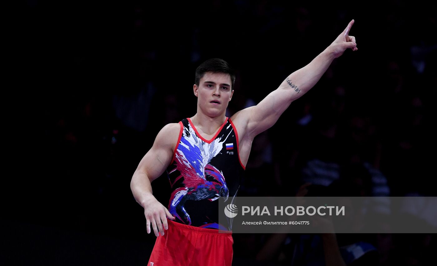 Спортивная гимнастика. Чемпионат мира. Отдельные снаряды. Второй день