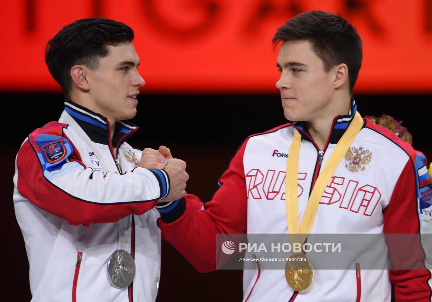 Спортивная гимнастика. Чемпионат мира. Отдельные снаряды. Второй день