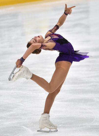 Фигурное катание. Finlandia trophy. Женщины. Произвольная программа