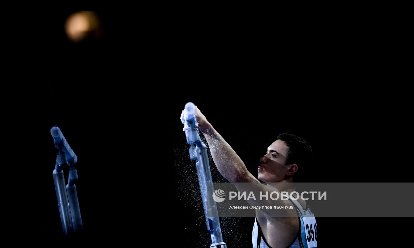 Спортивная гимнастика. Чемпионат мира. Отдельные снаряды. Второй день