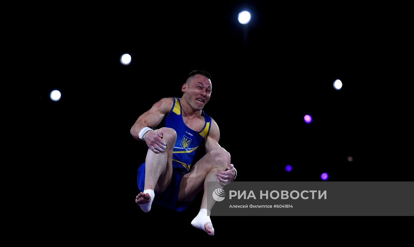 Спортивная гимнастика. Чемпионат мира. Отдельные снаряды. Второй день