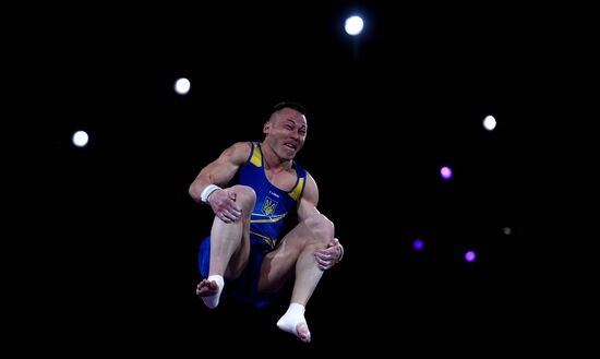 Спортивная гимнастика. Чемпионат мира. Отдельные снаряды. Второй день